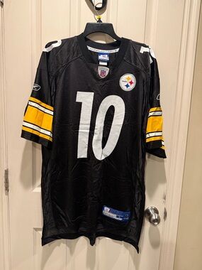 Reebok Black NFL Equipment Football Jersey